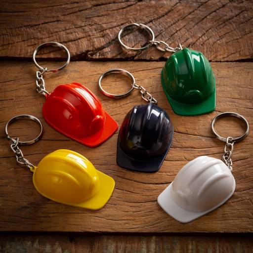 14493 Chaveiro Capacete EPI em São José do Rio Preto, SP por Public Gráfica e Brindes