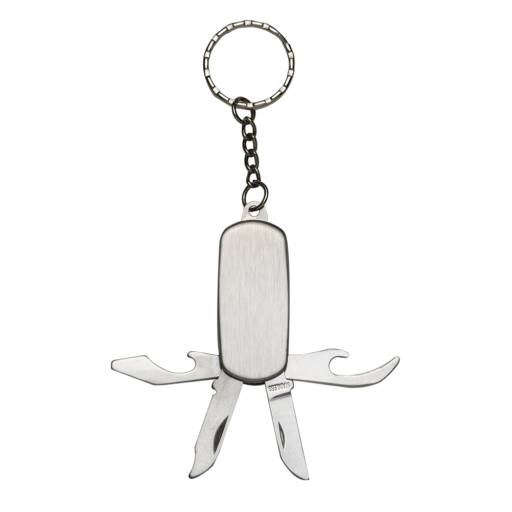 10210 Chaveiro Metal Canivete 4 Funções em São José do Rio Preto, SP por Public Gráfica e Brindes
