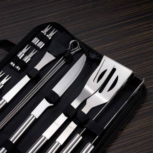 01906 Kit Churrasco 17 Peças em São José do Rio Preto, SP por Public Gráfica e Brindes