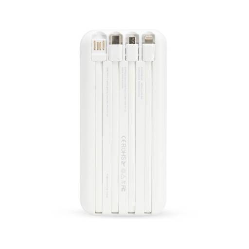 06052 Power Bank 10.000mAh com Carregamento via Indução ou via Cabo em São José do Rio Preto, SP por Public Gráfica e Brindes