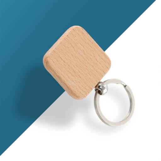 06038 Chaveiro Madeira em São José do Rio Preto, SP por Public Gráfica e Brindes