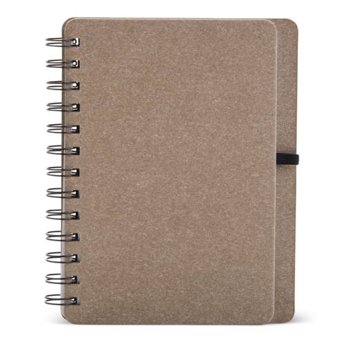 02601 Caderneta Kraft B6 com Porta Caneta em São José do Rio Preto, SP por Public Gráfica e Brindes