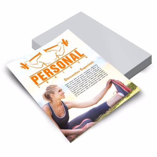 PANFLETO COUCHÊ 90G em São José do Rio Preto, SP por Public Gráfica e Brindes