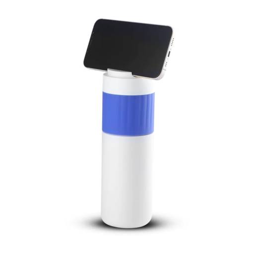 14787 Garrafa Térmica 500ml com Suporte para Celular em São José do Rio Preto, SP por Public Gráfica e Brindes