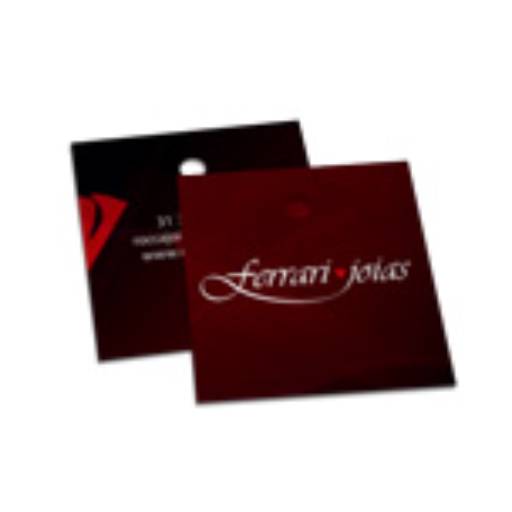 TAGS PADRÃO FURO - COUCHÊ 300G  em São José do Rio Preto, SP por Public Gráfica e Brindes