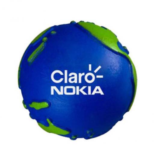 Globo Anti Stress vinil oca c/ pintura Personalizado em São José do Rio Preto, SP por Public Gráfica e Brindes