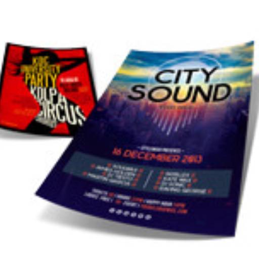 PANFLETOS, FLYERS E FOLHETOS APERGAMINHADO 90G em São José do Rio Preto, SP por Public Gráfica e Brindes