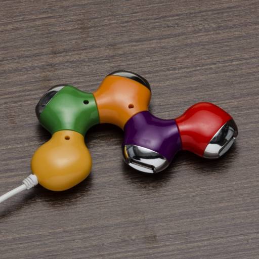 12171 Hub Plástico Articulável com formato de Estrela em São José do Rio Preto, SP por Public Gráfica e Brindes