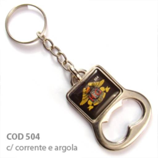Chav. Medalha ou Pingente COD 504 - Abridor Quadrado - resina 1 lado em São José do Rio Preto, SP por Public Gráfica e Brindes