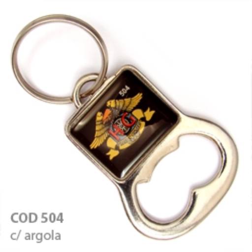 Chav. Medalha ou Pingente COD 504 - Abridor Quadrado - resina 1 lado em São José do Rio Preto, SP por Public Gráfica e Brindes