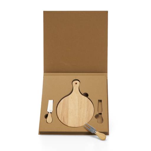 08223 Kit Queijo 3 Peças em São José do Rio Preto, SP por Public Gráfica e Brindes