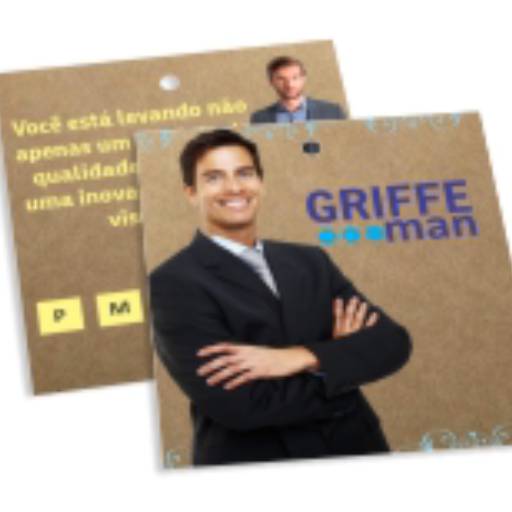 TAG PADRÃO FURO - KRAFT 250G em São José do Rio Preto, SP por Public Gráfica e Brindes