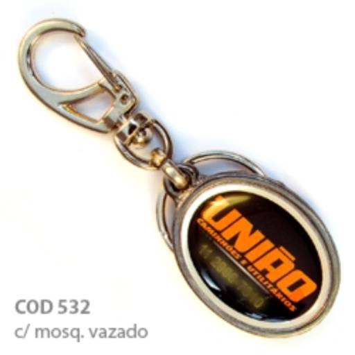 Chav. Medalha ou Pingente COD 534 - S. Cristovão em São José do Rio Preto, SP por Public Gráfica e Brindes