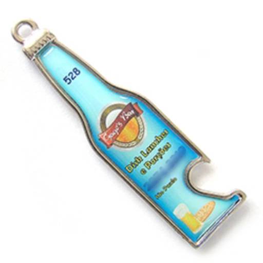 Chav. Medalha ou Pingente COD 528 - Garrafa Abridor - resina 1 lado em São José do Rio Preto, SP por Public Gráfica e Brindes