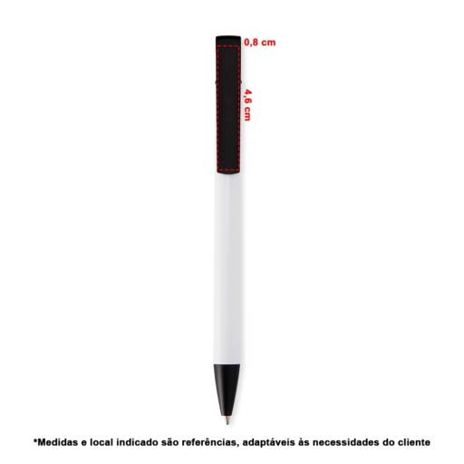 14795 Caneta Semimetal com Suporte em São José do Rio Preto, SP por Public Gráfica e Brindes