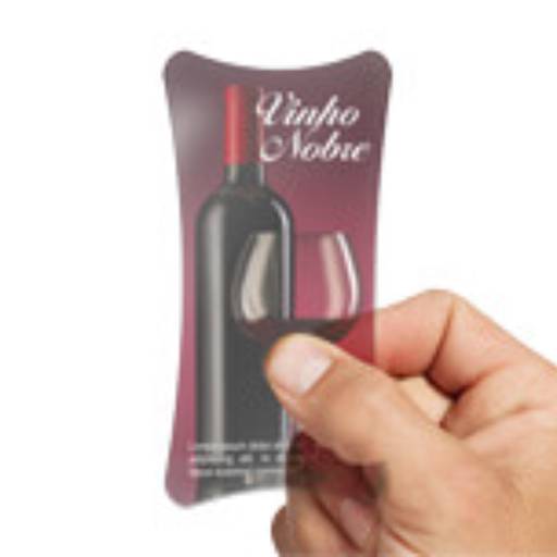 RÓTULO BOBINA FOLHA - VINIL TRANSPARENTE COM TINTA BRANCA em São José do Rio Preto, SP por Public Gráfica e Brindes