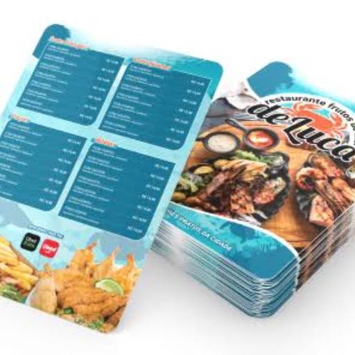 Cardápios PVC Premium 0,50 mm por Public Gráfica e Brindes