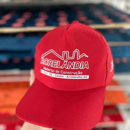 Boné em tecido Supercap em São José do Rio Preto, SP por Public Gráfica e Brindes