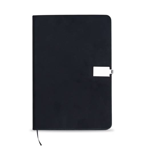 18504 Bloco de Anotações com Fecho em São José do Rio Preto, SP por Public Gráfica e Brindes