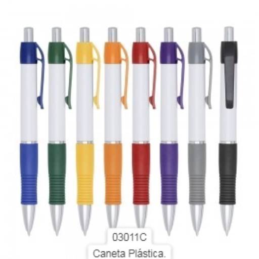 Canetas de Plástico Categoria A em São José do Rio Preto, SP por Public Gráfica e Brindes