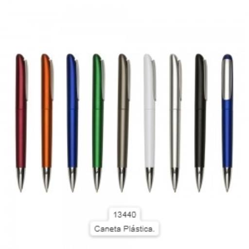 Canetas de Plástico Categoria A por Public Gráfica e Brindes