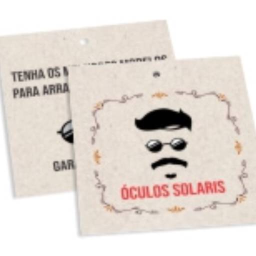 TAG RECICLATO 250G - SEM VERNIZ em São José do Rio Preto, SP por Public Gráfica e Brindes