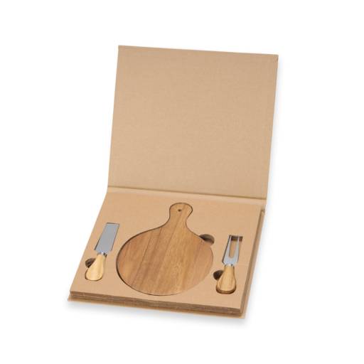 18629 Kit Queijo 3 Peças em São José do Rio Preto, SP por Public Gráfica e Brindes