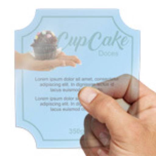 RÓTULO BOBINA FOLHA - VINIL TRANSPARENTE em São José do Rio Preto, SP por Public Gráfica e Brindes