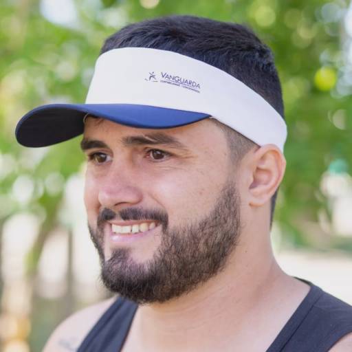 Viseira Fitness em tecido Tactel (microfibra) em São José do Rio Preto, SP por Public Gráfica e Brindes