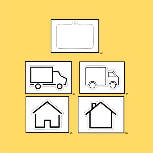 Cheirinho Aromatizador Personalizado para Carro em São José do Rio Preto, SP por Public Gráfica e Brindes