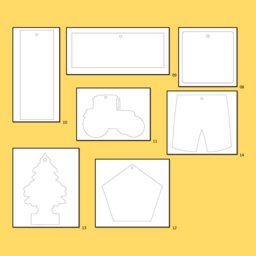 Cheirinho Aromatizador Personalizado para Carro em São José do Rio Preto, SP por Public Gráfica e Brindes