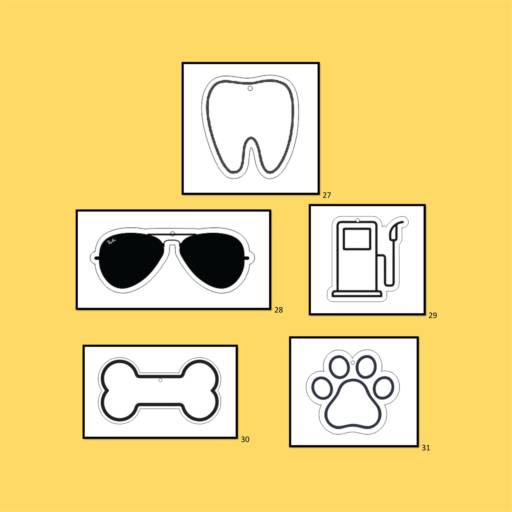 Cheirinho Aromatizador Personalizado para Carro em São José do Rio Preto, SP por Public Gráfica e Brindes