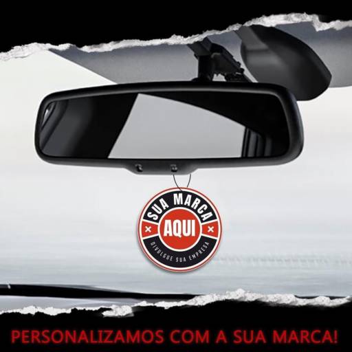 Cheirinho Aromatizador Personalizado para Carro em São José do Rio Preto, SP por Public Gráfica e Brindes