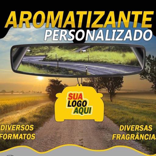 Cheirinho Aromatizador Personalizado para Carro em São José do Rio Preto, SP por Public Gráfica e Brindes