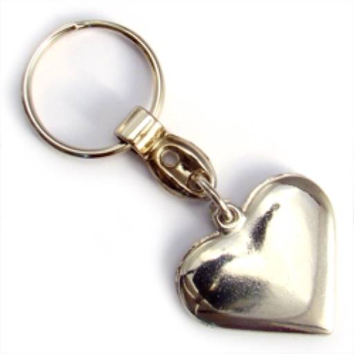 Chav. Medalha ou Pingente COD 549 - Coração em São José do Rio Preto, SP por Public Gráfica e Brindes