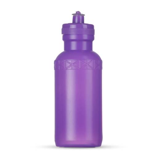 Descrição: Squeeze 500ml plástico livre de BPA, possui detalhe em relevo na parte superior e tampa rosqueável com bico de silicone. OBS.: PEDIDO MÍNIMO 50 PEÇAS!  Medidas aproximadas para gravação (CxL):  10 cm x 7 cm  Tamanho total aproximado  (CxL):  20 em São José do Rio Preto, SP por Public Gráfica e Brindes