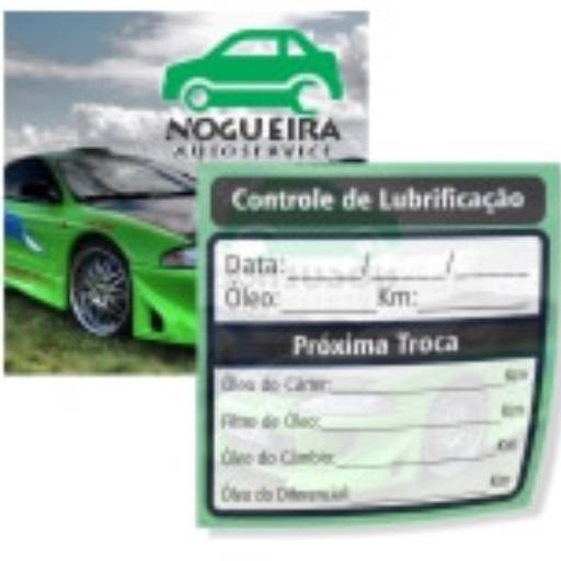 Etiqueta de Óleo Vinil Transparente 6x6 cm em São José do Rio Preto, SP por Public Gráfica e Brindes