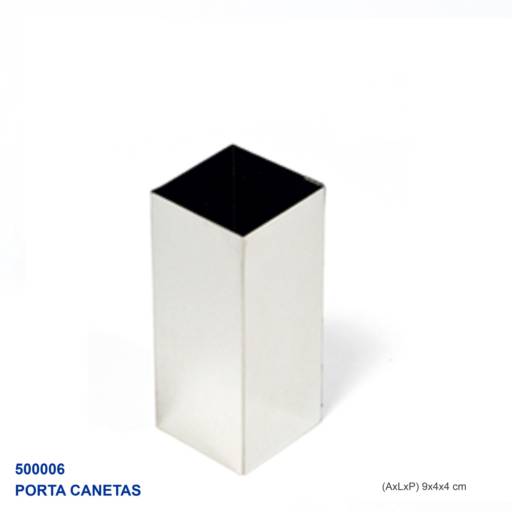 Porta Canetas em Inox em São José do Rio Preto, SP por Public Gráfica e Brindes