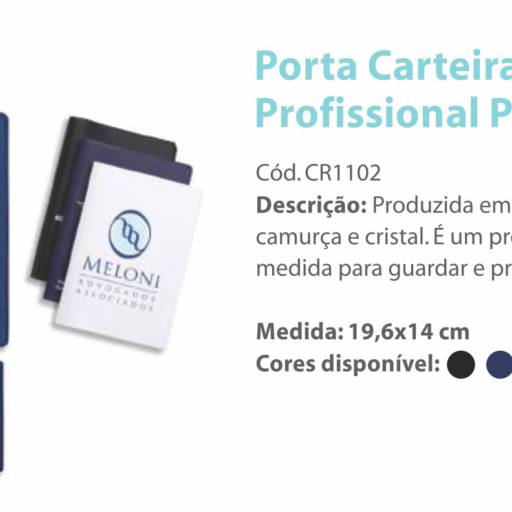 Porta Carteira Profissional em São José do Rio Preto, SP por Public Gráfica e Brindes