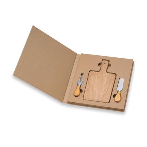 18630 Kit Queijo 3 Peças em São José do Rio Preto, SP por Public Gráfica e Brindes