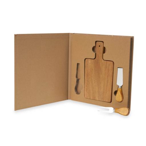 18630 Kit Queijo 3 Peças em São José do Rio Preto, SP por Public Gráfica e Brindes