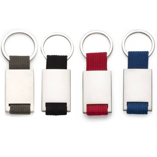 04489 Chaveiro Metal com Nylon em São José do Rio Preto, SP por Public Gráfica e Brindes