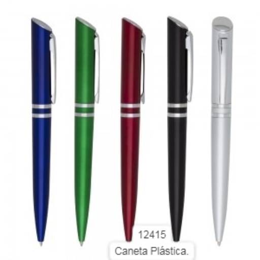 Canetas de Plástico Categoria B em São José do Rio Preto, SP por Public Gráfica e Brindes