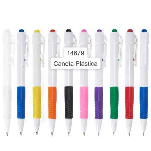 Canetas de Plástico Categoria B em São José do Rio Preto, SP por Public Gráfica e Brindes