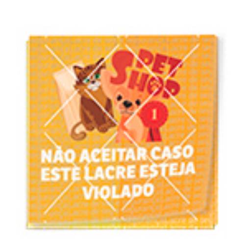 ADESIVO LACRE DE SEGURANÇA - QUADRADO 45X45MM em São José do Rio Preto, SP por Public Gráfica e Brindes