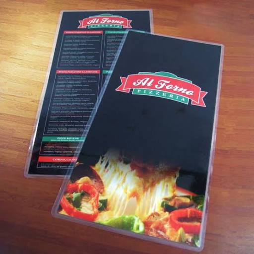 Cardápios Plastificação Rígida 0,10mm por Public Gráfica e Brindes