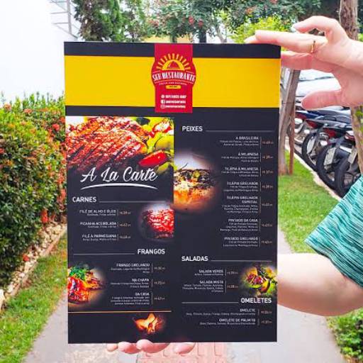 Cardápios Plastificação Rígida 0,10mm por Public Gráfica e Brindes