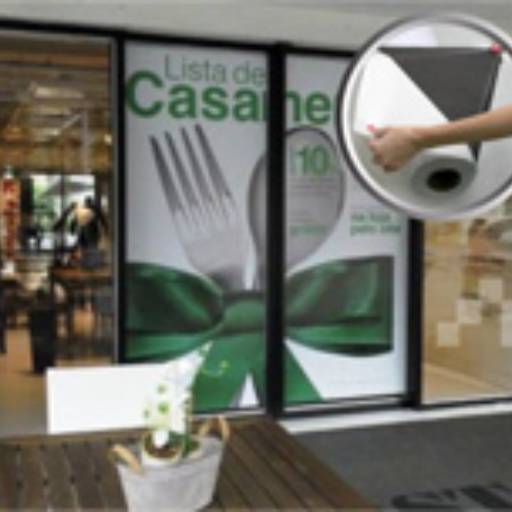 ADESIVO VINIL BLOCKOUT BRILHO METRO QUADRADO  em São José do Rio Preto, SP por Public Gráfica e Brindes