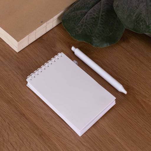 14687 Bloco de anotações Antibacteriano com Caneta em São José do Rio Preto, SP por Public Gráfica e Brindes