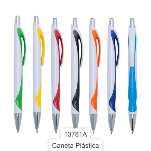 Canetas de Plástico Categoria C em São José do Rio Preto, SP por Public Gráfica e Brindes